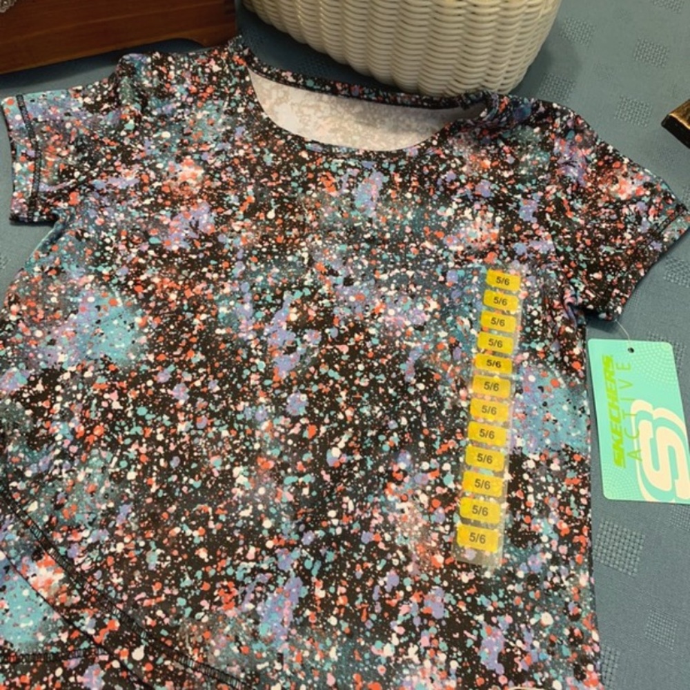 Girls Skechers Active Sprinkles Top
